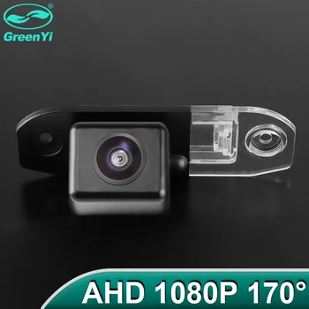 GreenYi 170 Градусов 1920x1080P HD AHD Камера Заднего Вида Автомобиля Для Volvo S40 S60 S60L V60 S80L XC60 XC90 2012-2014