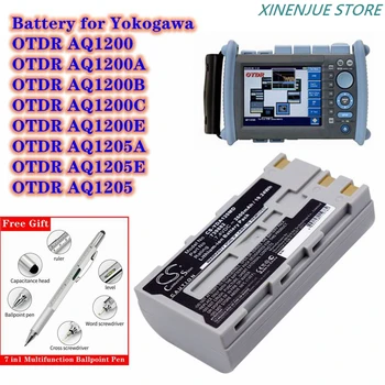 Медицинский аккумулятор 7,4 В/2600 мАч 739882 для YOKOGAWA AQ1200 OTDR, AQ1200A, AQ1200B, AQ1200C, AQ1200E, AQ1205A, AQ1205E, AQ1205, AQ1205F